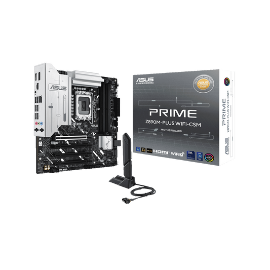 ASUS PRIME Z890M-PLUS WIFI-CSM – コンパクトで高性能！Intel Z890搭載MicroATX