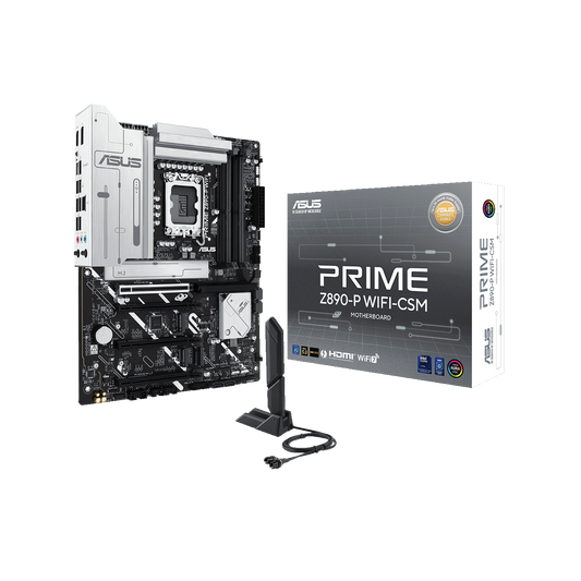 PRIME Z890-P WIFI-CSM – 高性能Intel Z890搭載ATXマザーボード | WiFi & Bluetooth内蔵